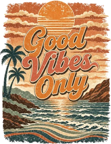 Good Vibes Only design